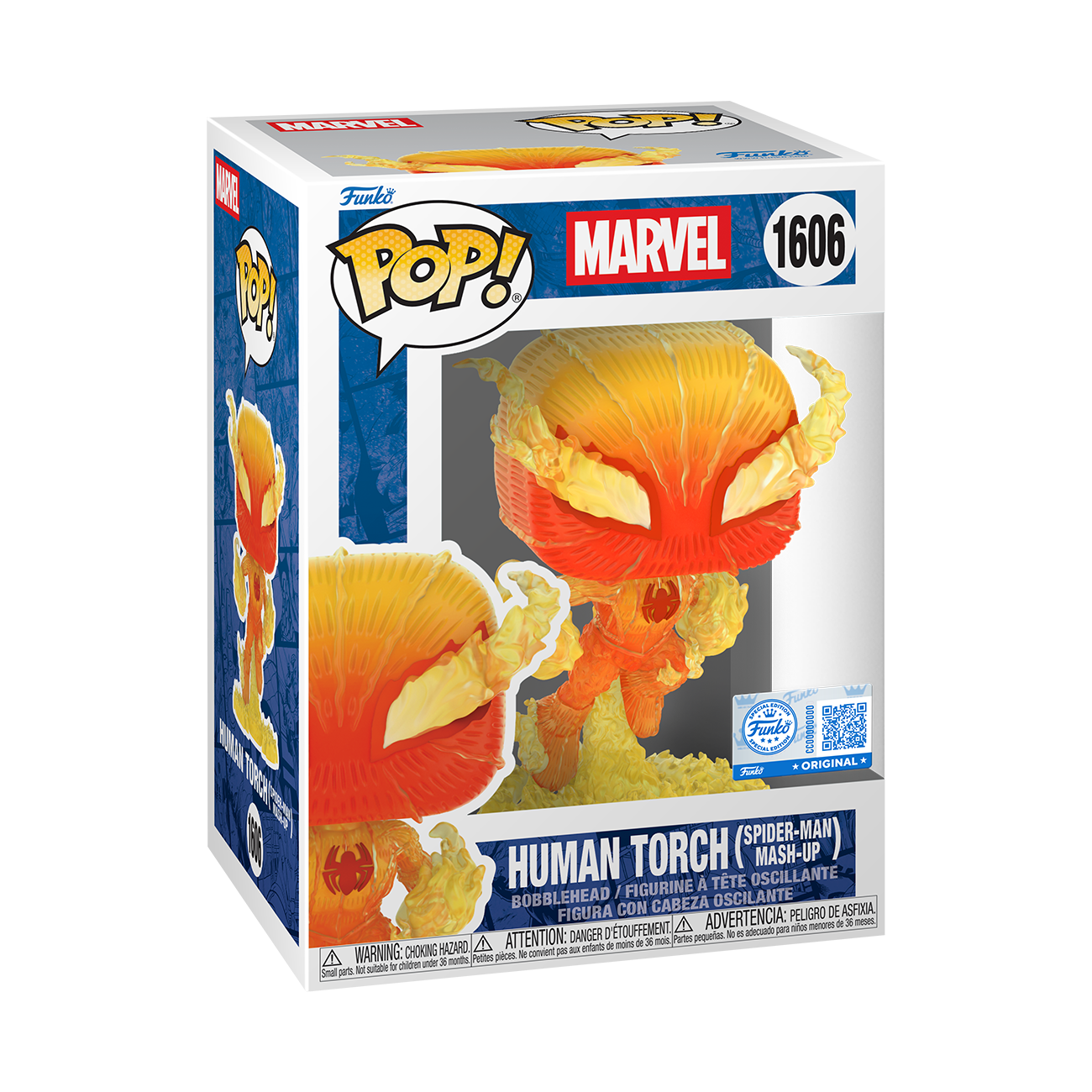 95123POP MARVEL: SMC- SPIDERMAN/HUMAN TORCH - Image 2
